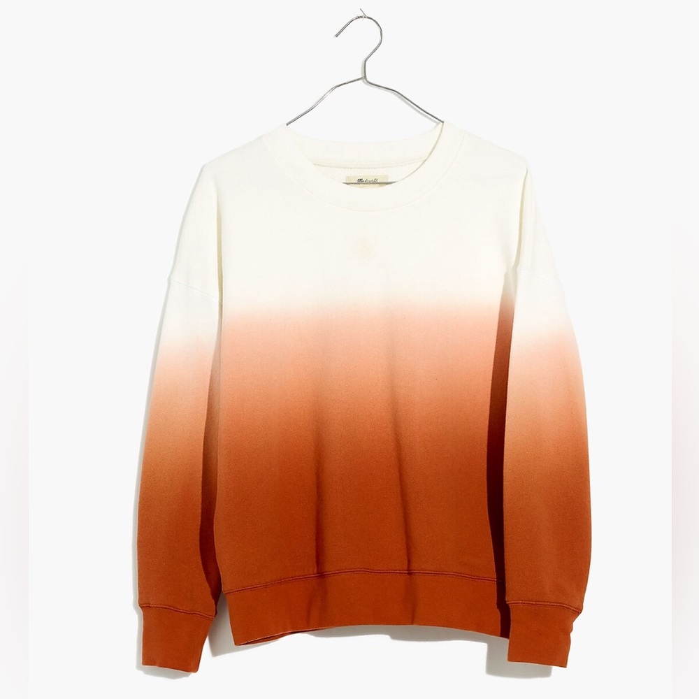 MADEWELL Dip-Dye Mainstay Sweatshirt AI458